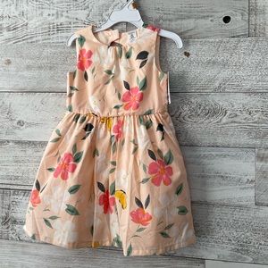 Carter’s floral dress, 3T, NEW WITH TAGS